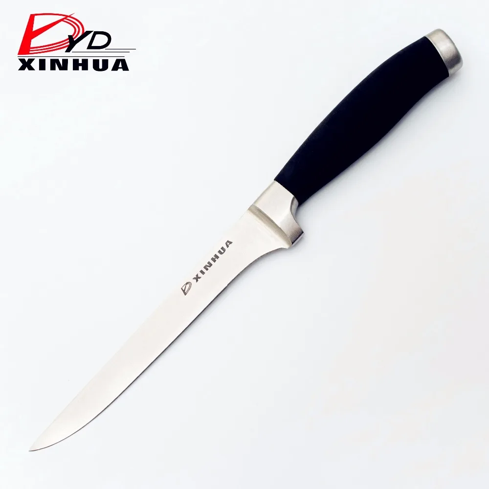 Синьхуа 6 &quotдюймов кухонный нож из нержавеющей стали косточки Ножи TPR ручка Sharp