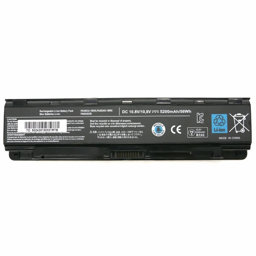 Аккумулятор для ноутбука TOSHIBA Satellite PA5023U-1BRS L305 L505 A200 A205 A300 A305 A505 L455L505D 10 8 В 5200 мА · ч 56