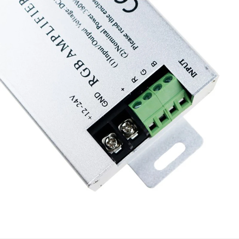 DC12V-24V 30A 360W Aluminum led RGB Amplifier controller Signal Repeater For SMD 5050 3528 LED Strip | Лампы и освещение