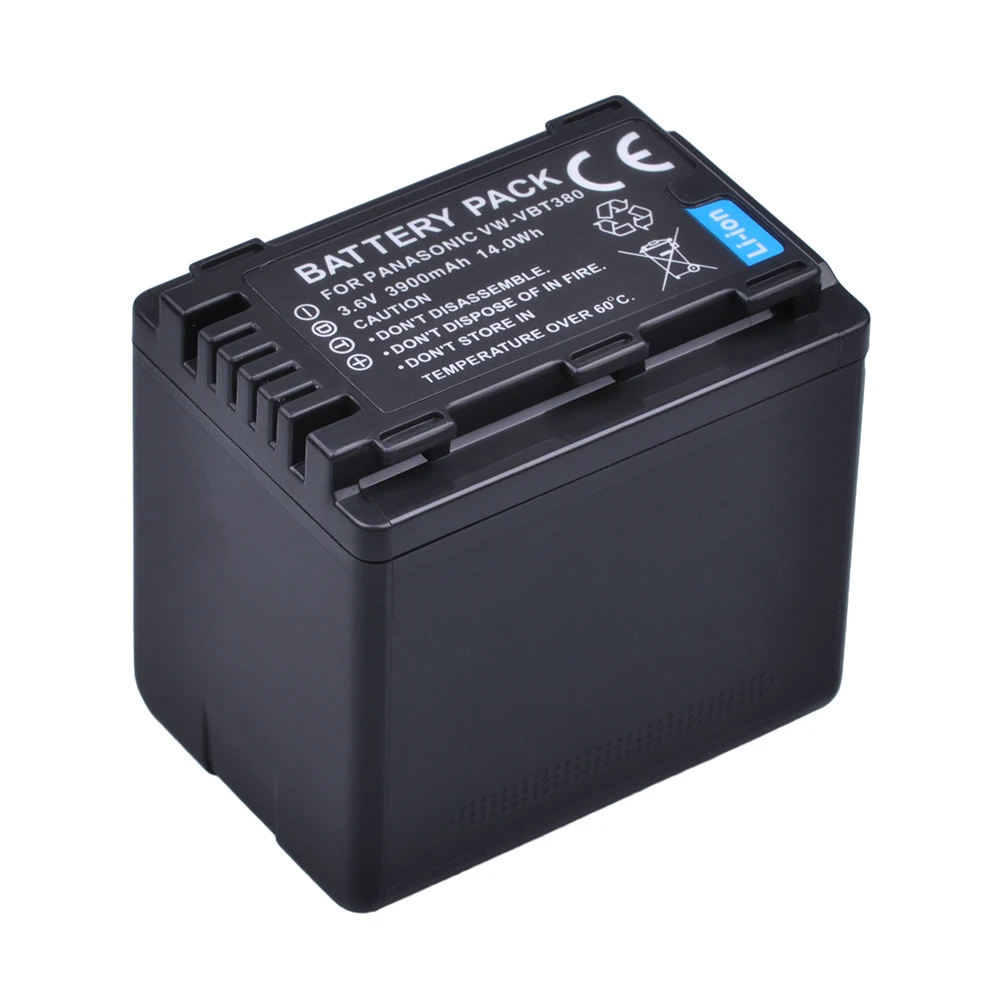 Аккумулятор для фотоаппарата Batmax 2 шт. Φ VBT380 + двойное зарядное устройство USB