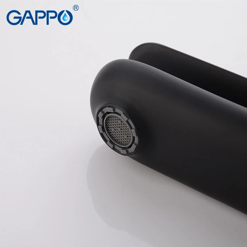 GAPPO смеситель для душа, смеситель для ванной комнаты, кран для раковины, кран для ванны, латунный дождевой кран для ванны, краны для ванной, черный водопад, водопроводный кран