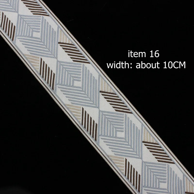 item 16--width 10cm Широкая занавеска кружевная лента вышивка кружевная ткань скатерть ручной работы Подушка Диван домашний текстиль аксессуары кружева планки лента кружево - Цвет: item 16--width 10cm