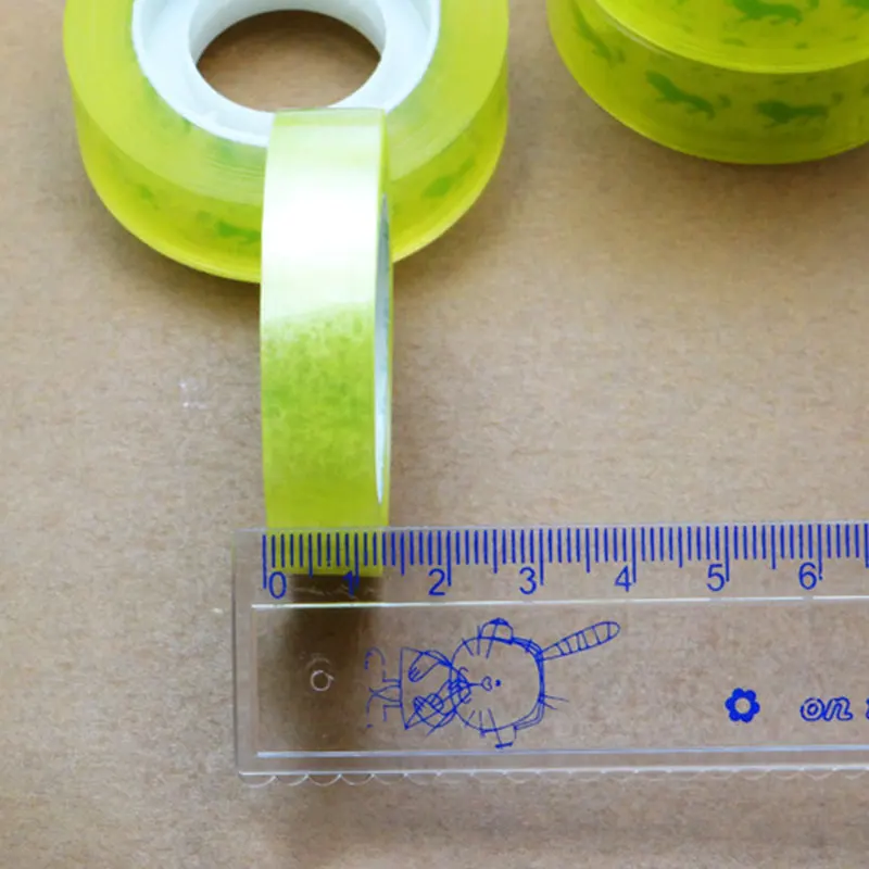 3pcs/Set Useful 12mm Width Clear Transparent Tape Students Small Adhesive Packaging Supplies High Quality Packing Gift | Канцтовары для