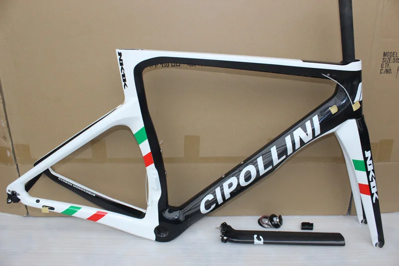 2018 CIPOLLINI NK1K диск через ось 3 К Ткань дорожный велосипед карбоновая рама