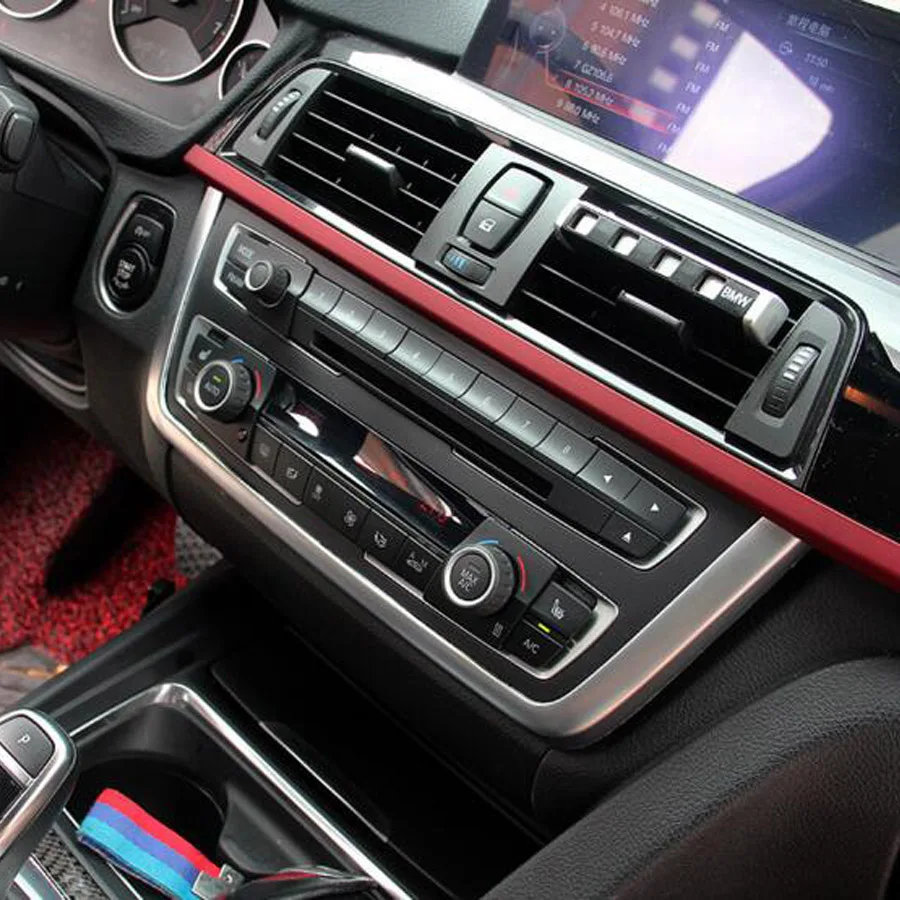 Хромированная рамка приборной панели для BMW 3 серии F30 F31 F32 F34 F36 316 318 320-2013