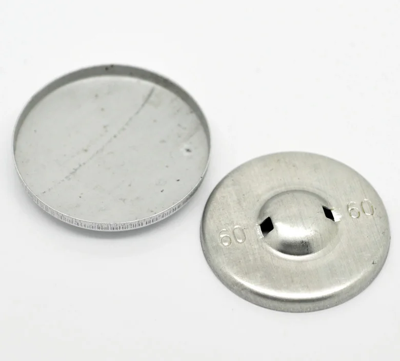 Бесплатная доставка 50 наборов алюминиевых тоновых спинок покрытых