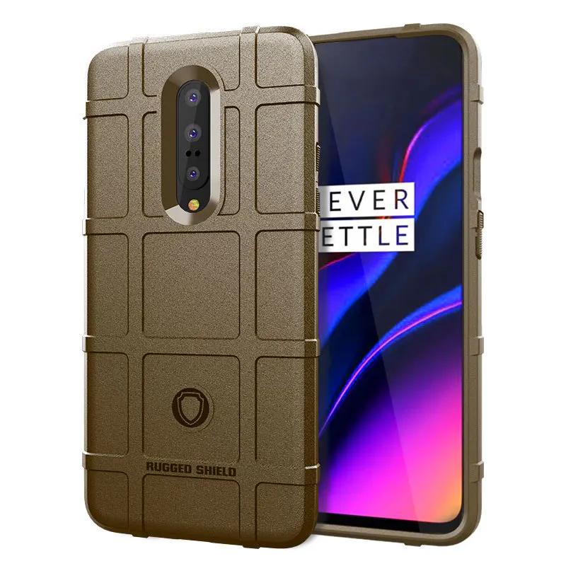 Чехол для Oneplus 7 чехлы силиконовая резина броня ударопрочный чехол Oneplus7 задняя