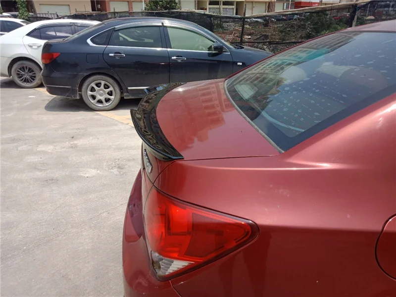 Используется для chevrolet спойлер cruze 2009 10 11 12 13 14 лет cruze заднее крыло автомобиля refitt V Blade Стиль Аксессуары