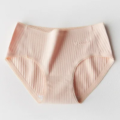 Pink Luckymily, хлопок, бесшовные трусы, женское нижнее белье, стринги, женское нижнее белье, трусы с низкой талией, нижнее белье, женские трусики Танга - Цвет: Pink