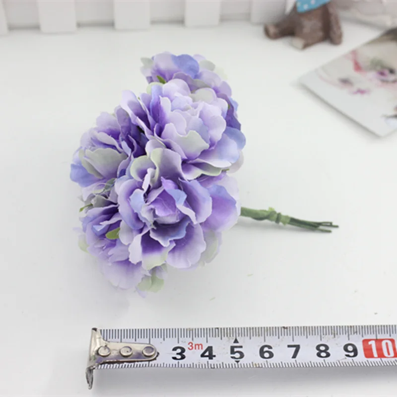 Искусственные шелковые цветы пионы ручной работы для свадьбы вечеринки дома