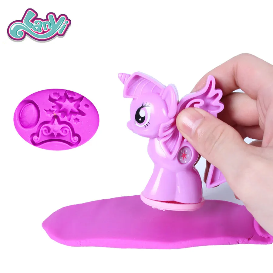 Набор волшебных слизи Lanyitoys 3 типа/набор игрушки для пони фруктов морских
