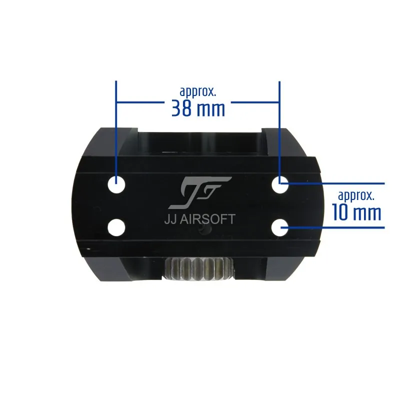 TARGET Low Drag Mount для JJ Airsoft T1/T-1 Red Dot и TR02/T2/T-2 Red Dot(Black/Tan) LDM