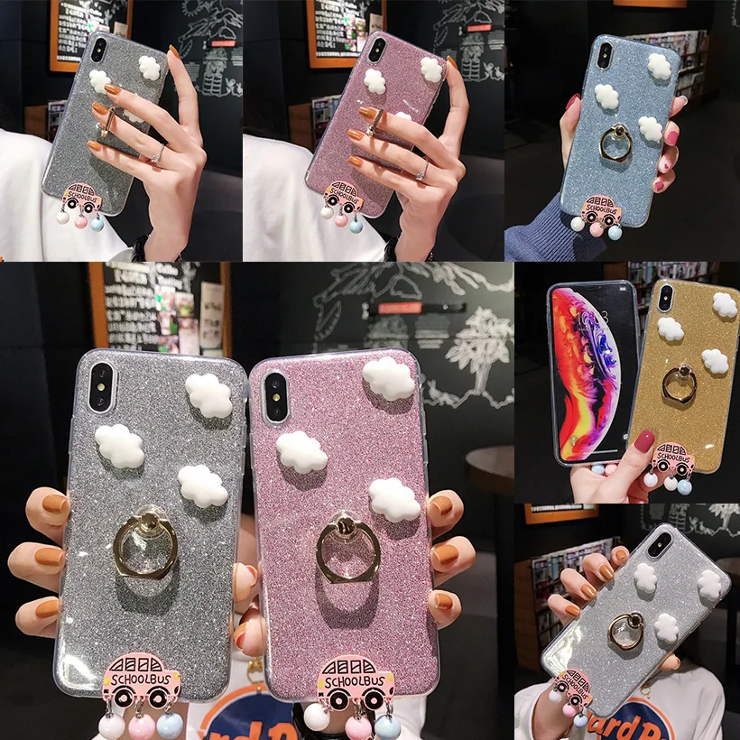 Блестящие Чехлы для Oppo R15X F9 Pro F11 K1 A7X F7 F5 A1 A77 F3 A83 A7 A59 F1S A5 A3S A39 A71 A73 A57 F1A A53 A51|Бамперы| |