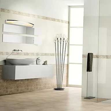 Простой современный настенный светильник светодиодный для ванной комнаты лампа