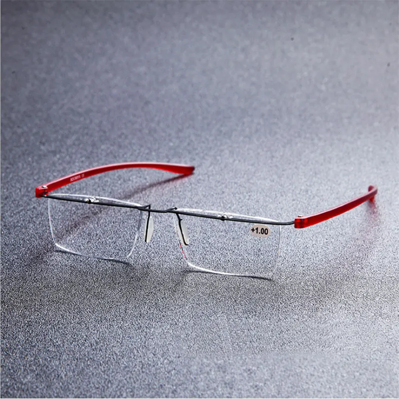 Очки для чтения мужские и женские без оправы + 1 00 50 2 3 00|reading glasses|reading glasses for menoptical