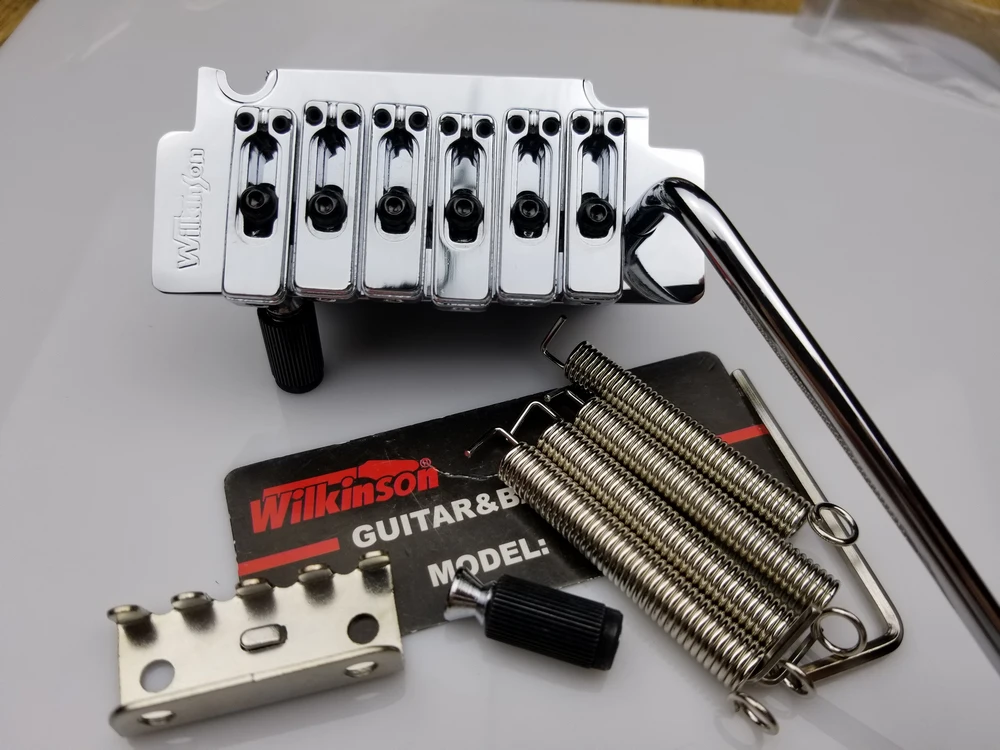 Wildson WVS50K электрогитара с системой тремоло Bridge подходящими атласными сиденьями