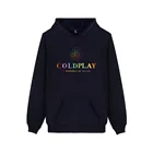 Мужская толстовка с капюшоном Coldplay, теплая Повседневная Уличная одежда в стиле хип-хоп, рок-группа, для зимы