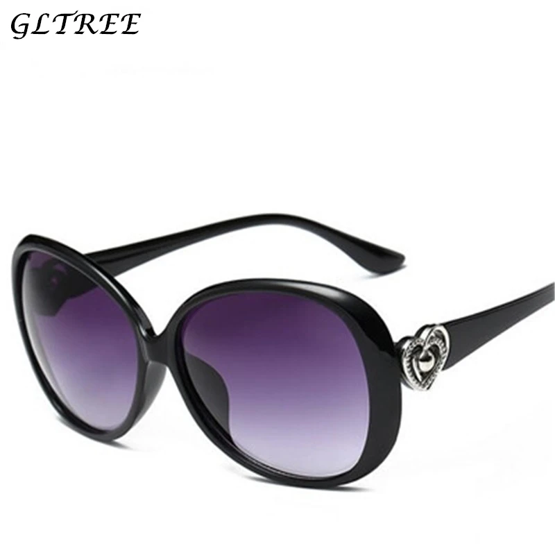 

GLTREE Classic Women Sunglasses Progressive Color Fashion Brand Designer Red Frame Sunglasses Men Decoration Glasses UV400 G171