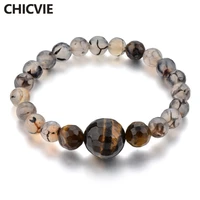 chicvie grey handmade distance bracelets bangles for women bohemian jewelry beaded meditation friendship cuff bracelet sbr180098
