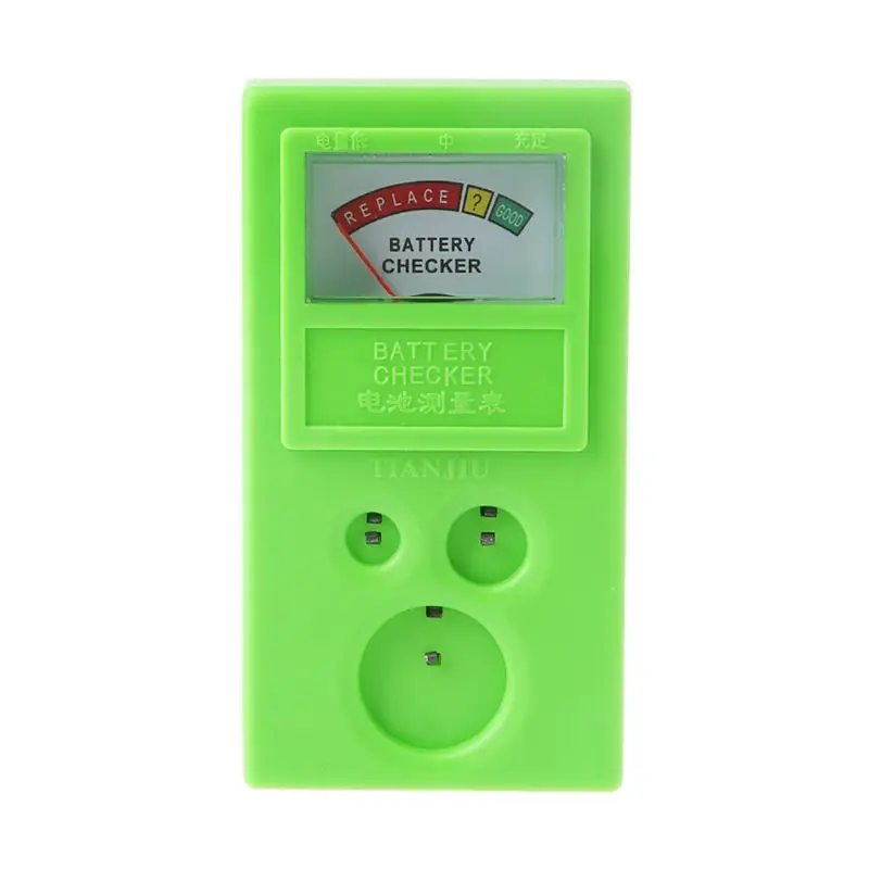 

LR44 CR2032 CR2025 Watch Battery Checker Light Weight Button Cell Coin Battery Power Tester