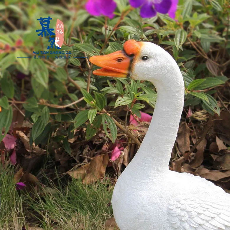 Искусственная утка специальное Животное украшение для гостиной двора сада улицы