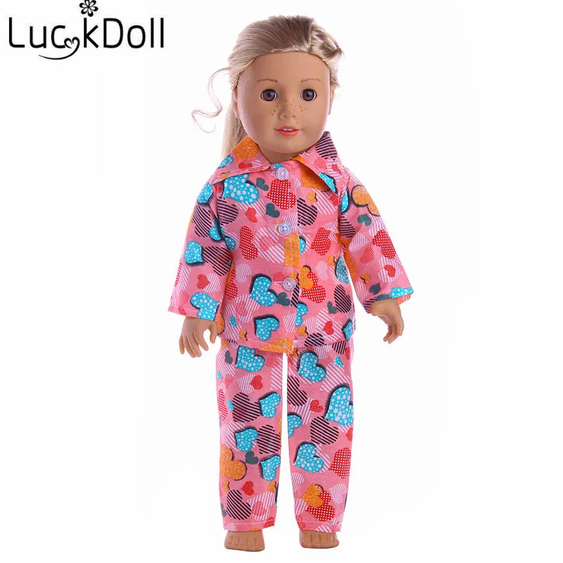 LUCKDOLL высокое качество ручная работа костюм Одежда для куклы 43 см или 18 дюймов