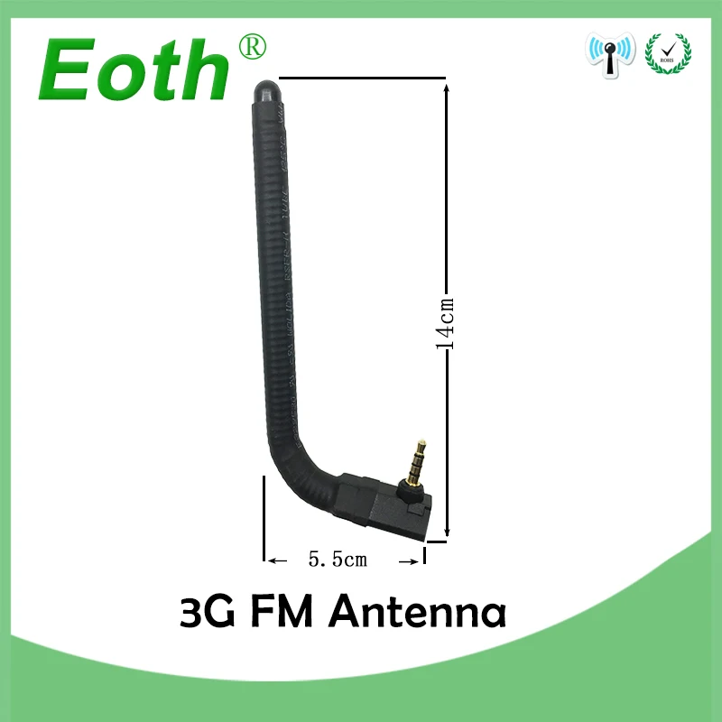 Eoth 3g телевизионные антенны 6dbi AV ТВ FM радио Antenne Antena сотовая связь для сотового