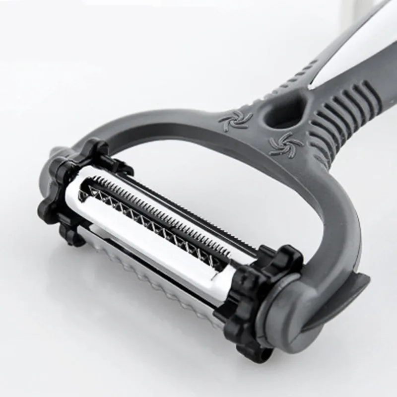 360 Degree Rotary Multi-functional Stainless Steel Vegetable Fruit Peeler Kitchen Accessories Potato Carrot Parer Cutter D20 | Дом и сад