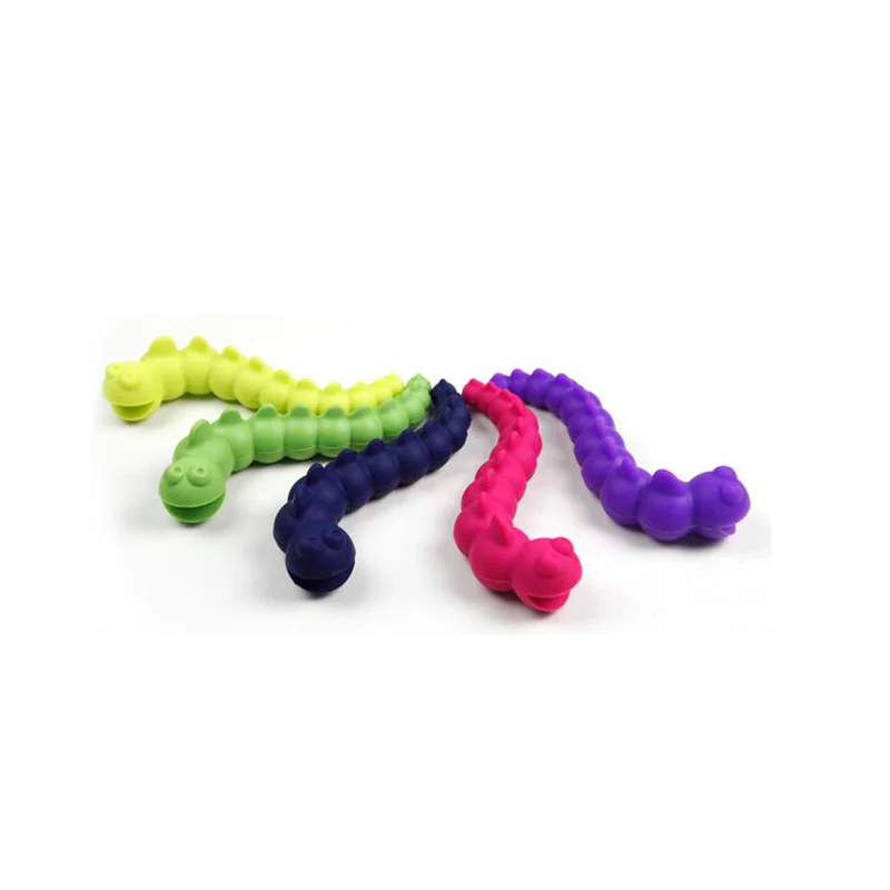 1 шт. игрушка для кошек и собак маленьких средних силиконовая домашних животных