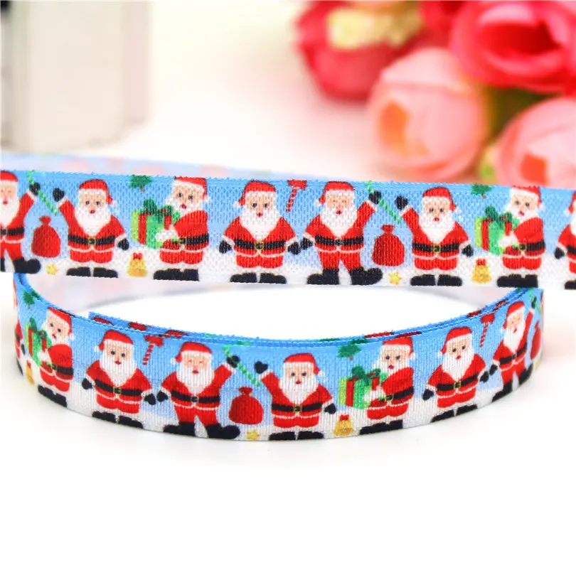 DUWES 5/8 ''Бесплатная доставка Складная эластичная повязка на голову Рождество