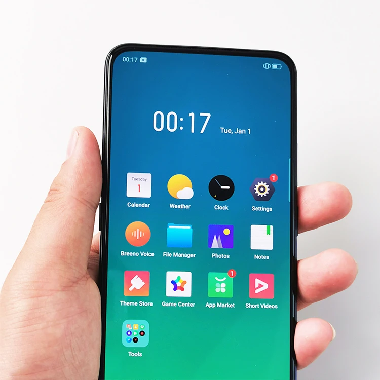 Realme X 6,5" AMOLED экран Android 9,0 смартфон Восьмиядерный 3 камеры 16MP+ 48MP+ 5MP 2340*1080 отпечаток пальца ID 3765mAh Super VOOC