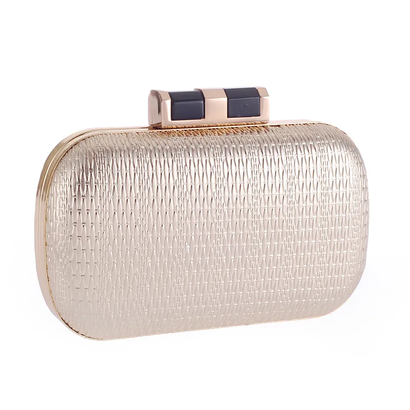 

Trendy Women Classic Clutch Purse Evening Bag Women Wedding Party Bridal Handbag Silver Gold Black Chain Shoulder Bags