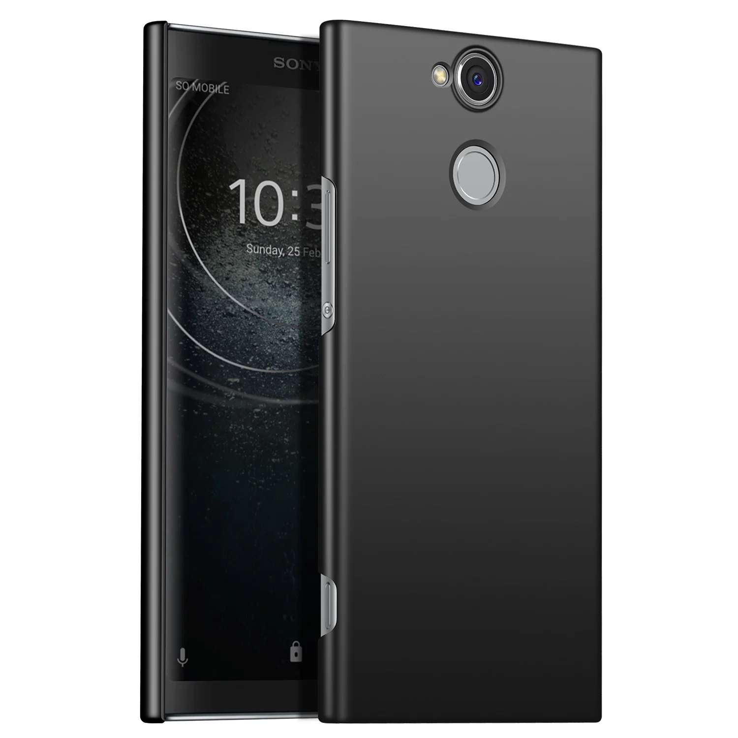 Black Для sony Xperia XA2 XA3 Ультра чехол, ультратонкий минималистичный тонкий защитный чехол для телефона задняя крышка для sony Xperia XA2 - Цвет: Black
