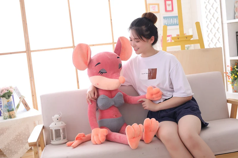 1 шт. Kawaii мышь милые мягкие плюшевые животные мультфильм детские игрушки для девочек дети ребенок день рождения Рождественский подарок пара кукла мышка
