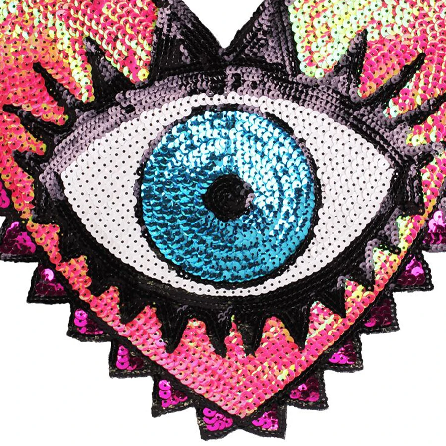 1 шт. нашивка с блестками для пальто в форме сердца | Дом и сад