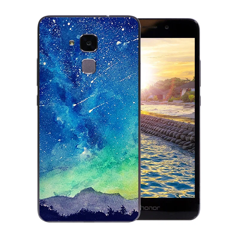Чехол для телефона 5 2 дюйма Huawei Honor 5C прозрачный мягкий силиконовый чехол 7 Lite GT3
