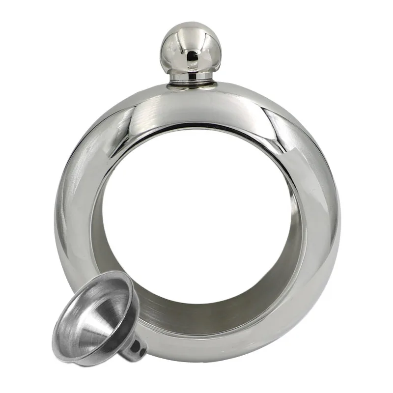 Фляжка-браслет UPORS с воронкой нержавеющая сталь 3 5 304 унции | Дом и сад