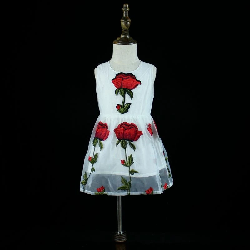 Летнее платье для мамы и дочки с розой|mother daughter matching dress|dress mother daughtermother |