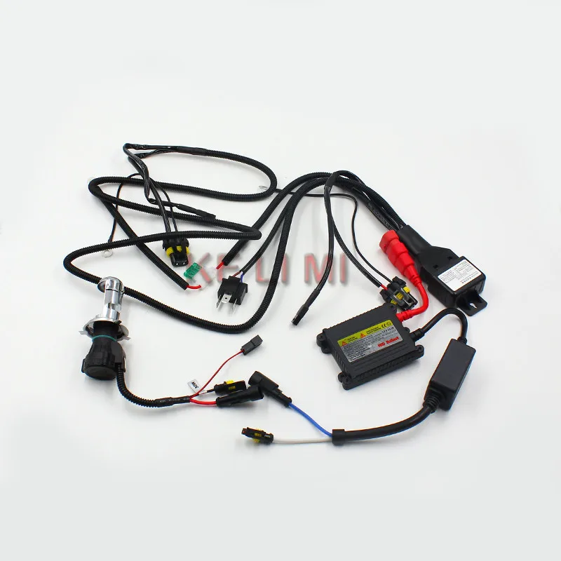 1 шт. хорошего качества 12V 35W H4 монтажный жгут контроллера реле кабель провода для