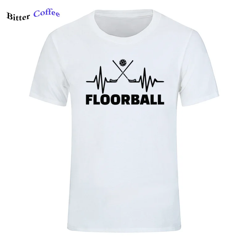5 Мужская футболка Floorball Fan ECG для мужчин, Качественная мужская футболка с круглым вырезом и коротким рукавом, модная брендовая футболка - Цвет: 5