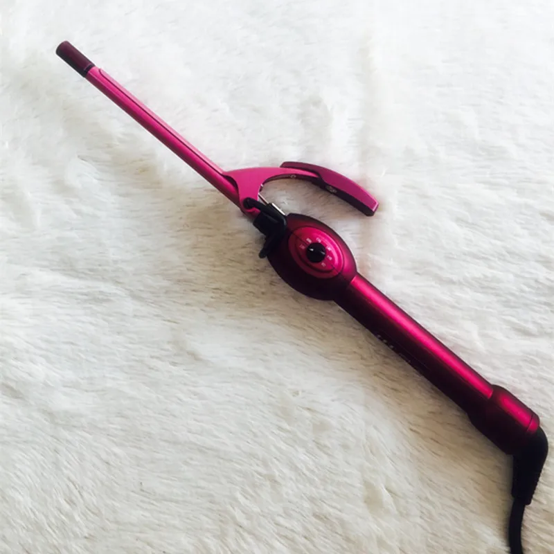 Щипцы для завивки волос 9 мм профессиональная плойка мужчин и женщин инструмент