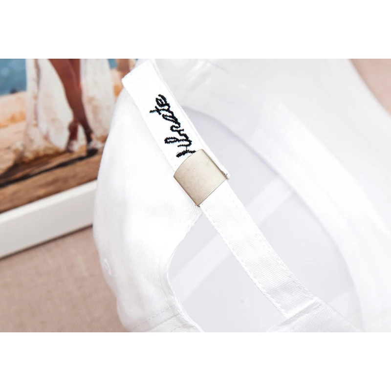 Бейсболка с металлическим кольцом для мужчин и женщин однотонная хлопковая