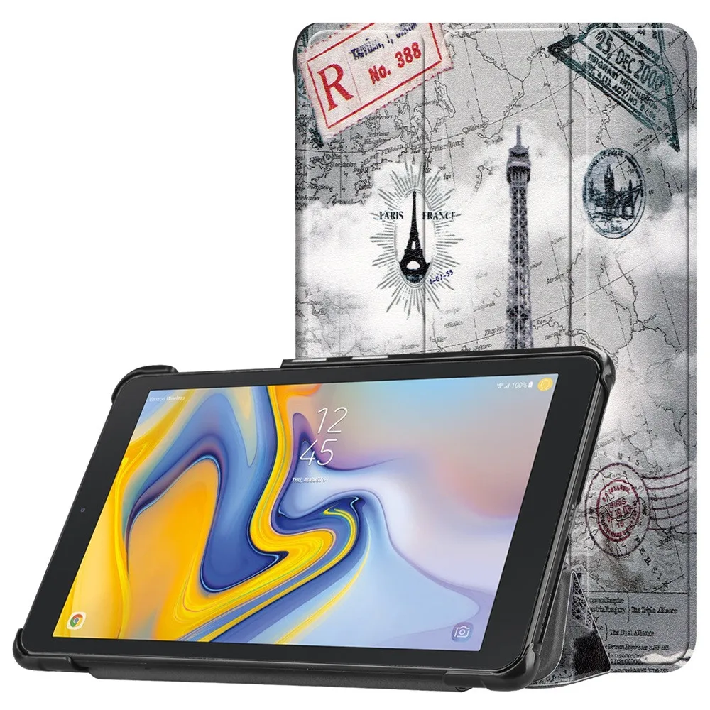 Чехол для планшета Samsung Galaxy Tab A 8 0 2018 SM T387 Verizon/Sprint тонкий чехол l101 #2|Чехлы планшетов