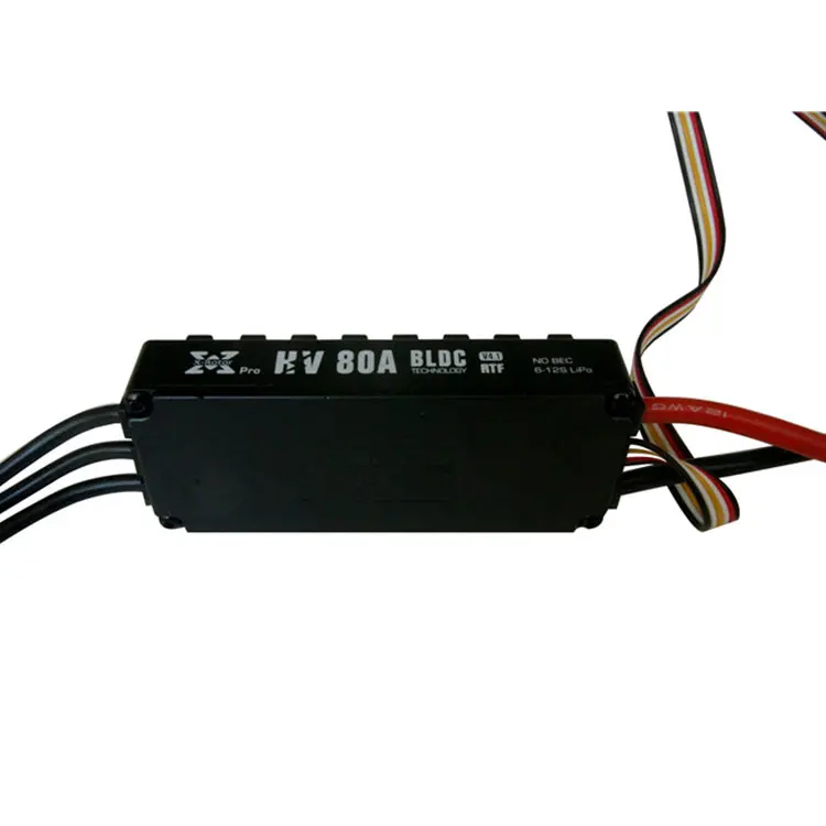 Запчасти для дрона Новая серия горячая Распродажа Hobbywing Xrotor PRO HV бесщеточный ESC 12S-80A водонепроницаемый бесщеточный ESC Thole