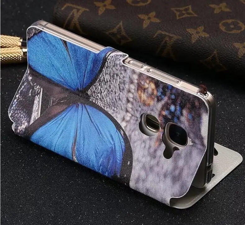 Cute Painted Flip Wallet Stand Leather Case For LeEco LeTV Le S3 X626 X522 2 X526 X520 X620 Back Cover Cases | Мобильные телефоны и