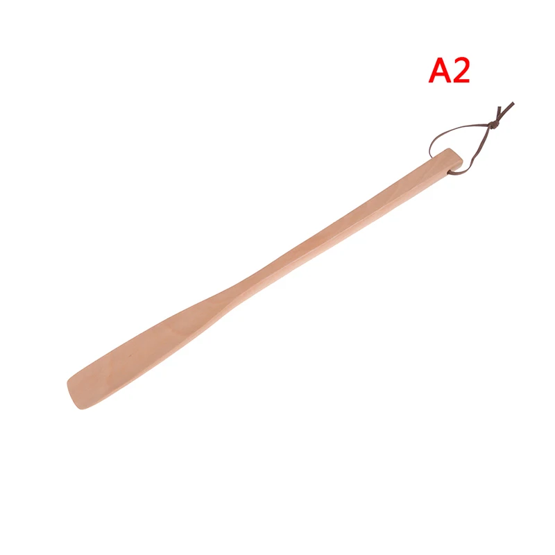 Деревянная рожка для обуви 40 см Гибкая длинная ручка домашние инструменты