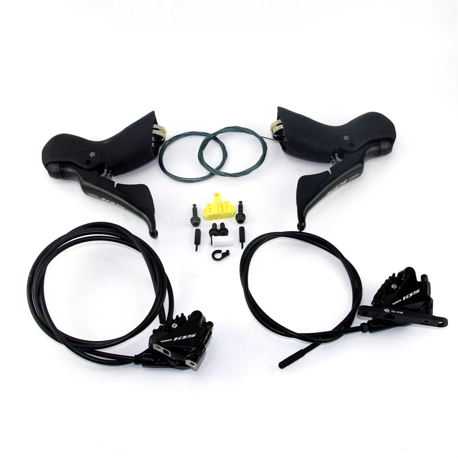 SHIMANO R7020 Groupset 105 гидравлические дисковые тормозные переключатели дорожный