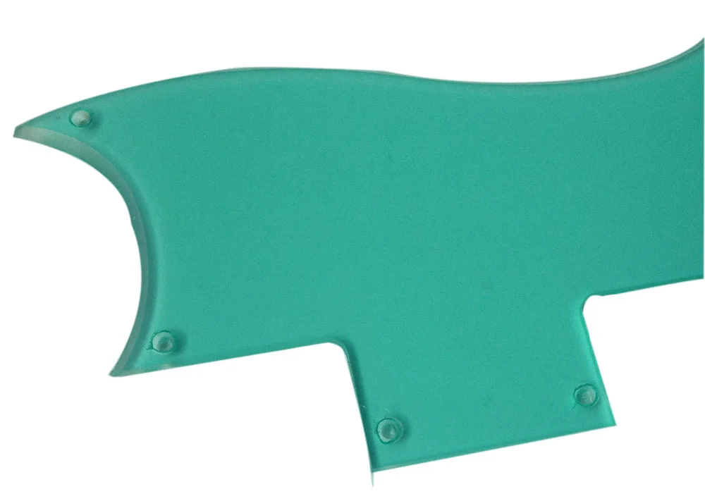 Pleroo Custom гитара pickgaurd для 61 SG Гитара Pickguard Scratch Plate 1 Ply прозрачный|Детали и