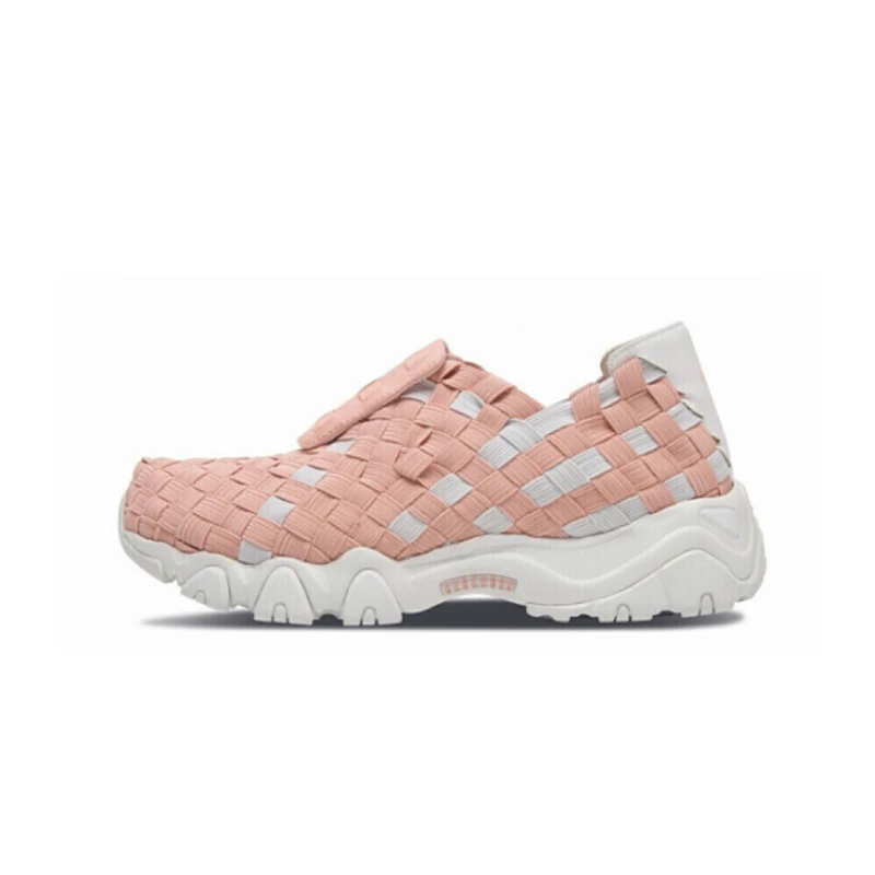 Skechers/Женская обувь; дизайнерские удобные дышащие женские туфли высокого качества на шнуровке; 88888184-BLK - Цвет: 88888184-WPK