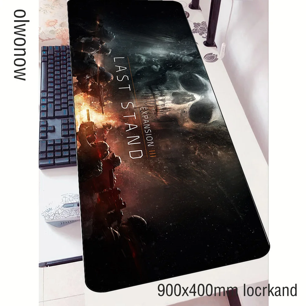 Коврик для мыши tom clancy's the division геймер милый 90x40 см notbook игровой коврик xl PC